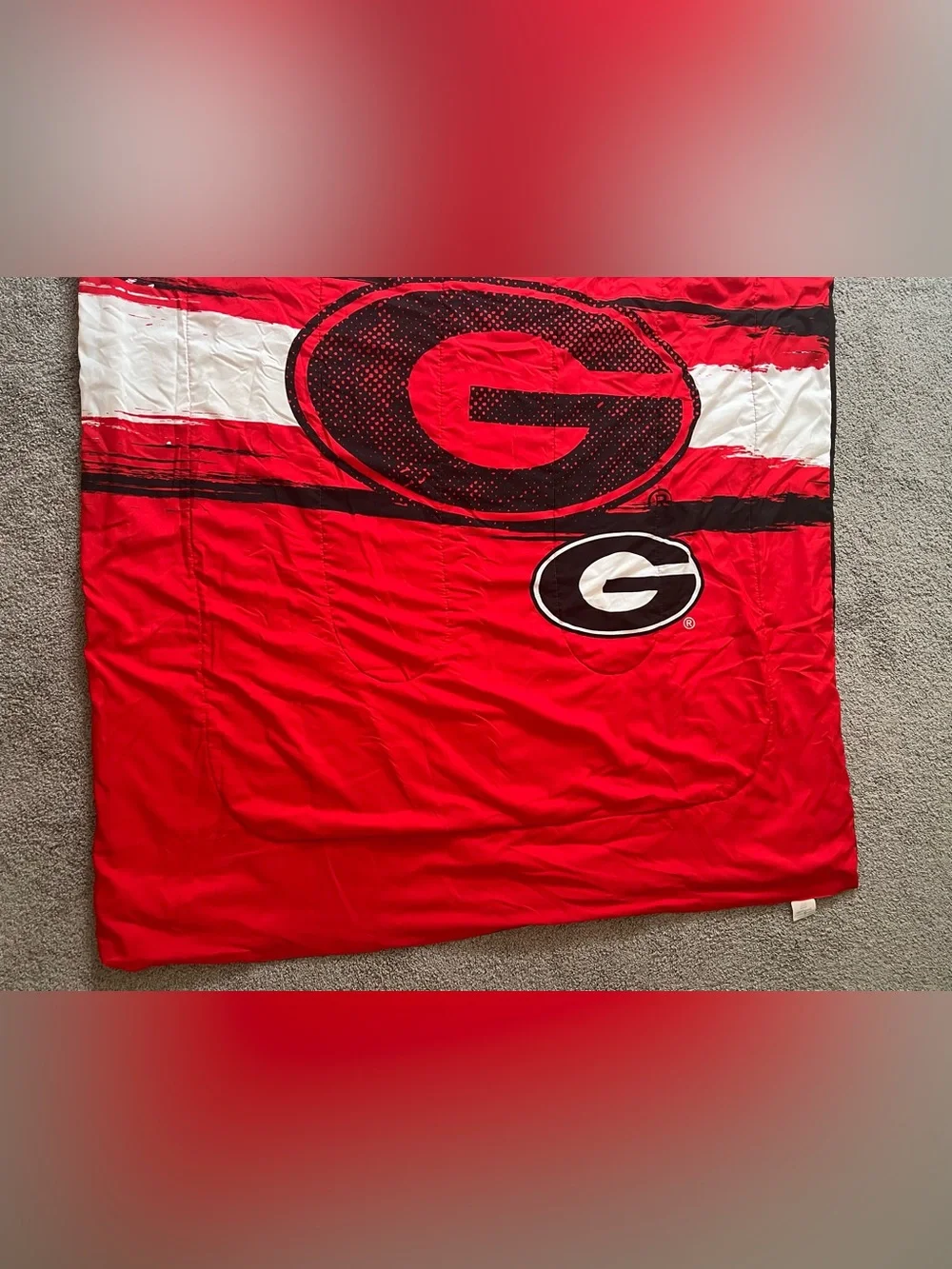 University of Georgia UGA Twin Comforter Blanket